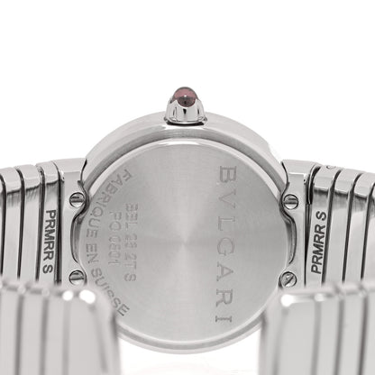 Bulgari Stainless Steel Diamond 26mm Tubogas Quartz Watch Black 4 of 5