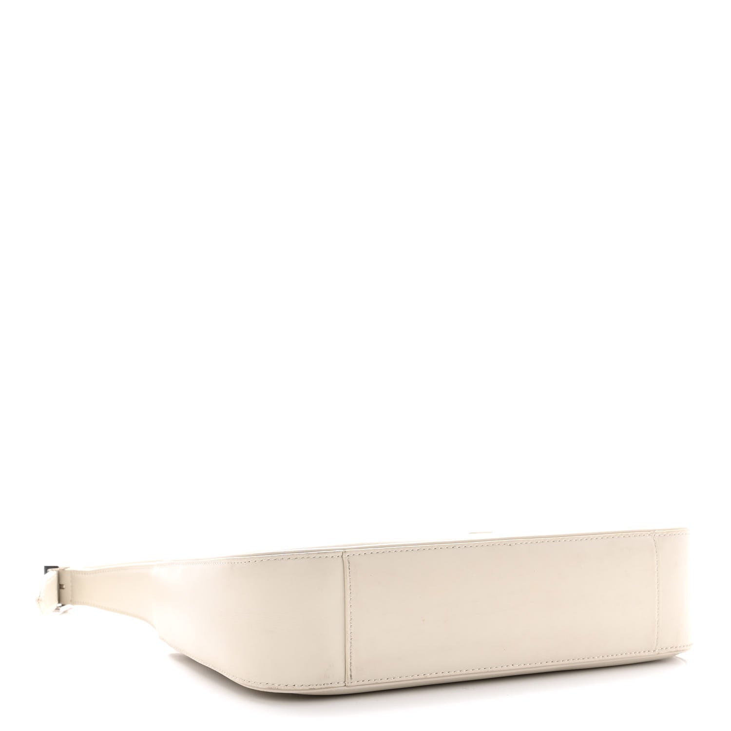Saint Laurent Smooth Calfskin Le 5 A 7 Hobo Blanc Vintage 4 of 9