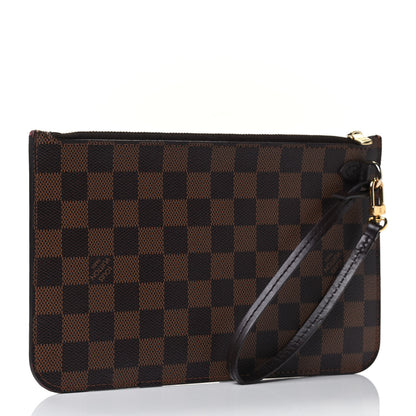 Louis Vuitton Damier Ebene Neverfull MM GM Pochette 2 of 4