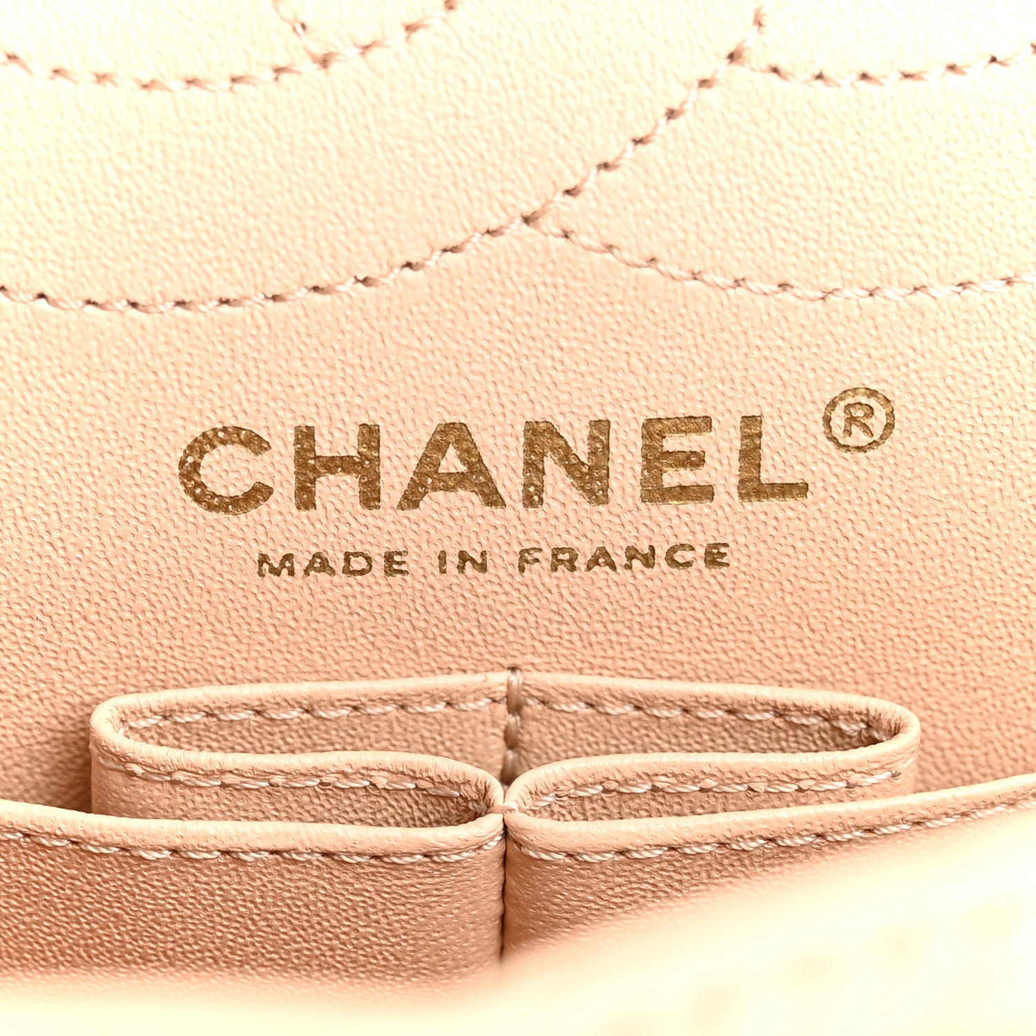 Chanel Aged Calfskin Quilted 2.55 Reissue 226 Flap Light Beige Light Beige 6 of 10