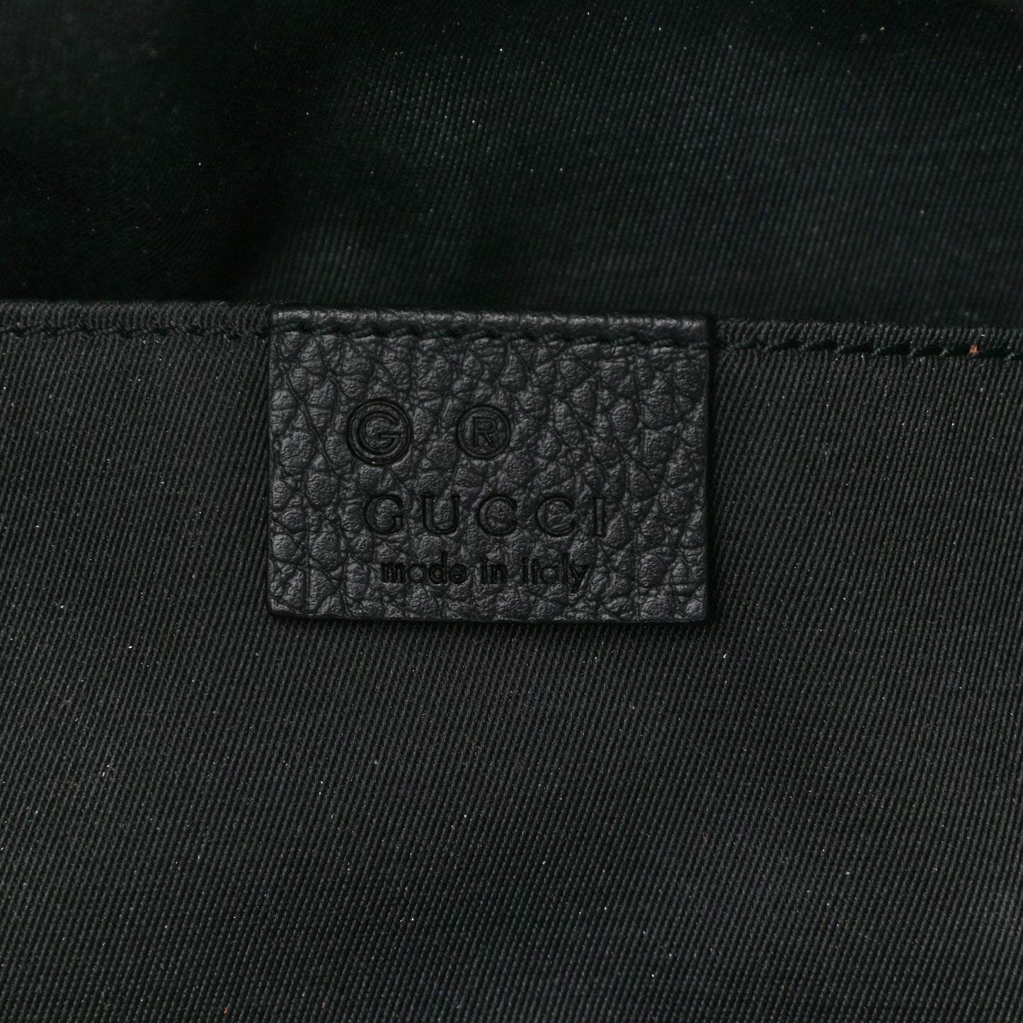 Nylon Monogram Fanny Pack Belt Bag Black