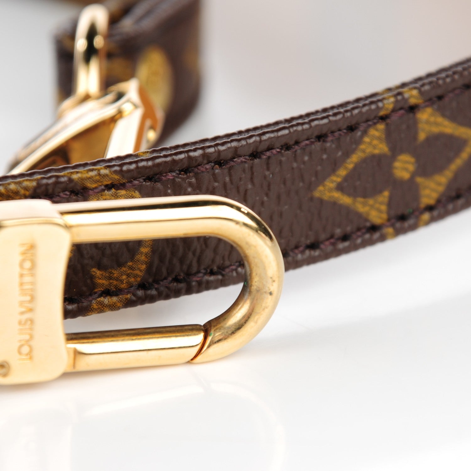 Louis Vuitton Monogram 16mm Adjustable Shoulder Strap 5 of 6