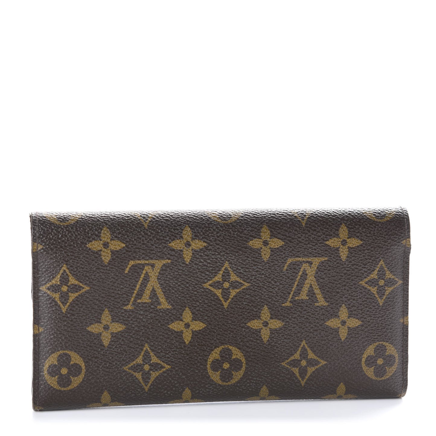 Monogram Emilie Wallet Red