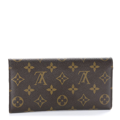 Louis Vuitton Monogram Emilie Wallet Red 2 of 12