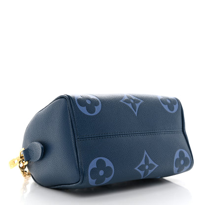 Louis Vuitton Empreinte Monogram Giant Speedy Bandouliere 20 Degrade Blue 4 of 10