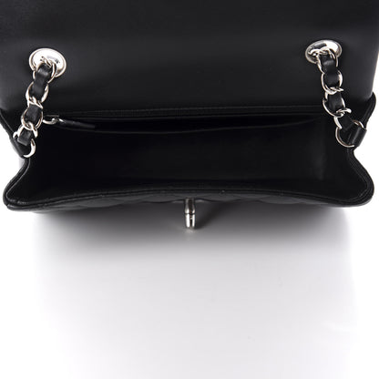Chanel Lambskin Quilted Mini Rectangular Flap Black 5 of 11