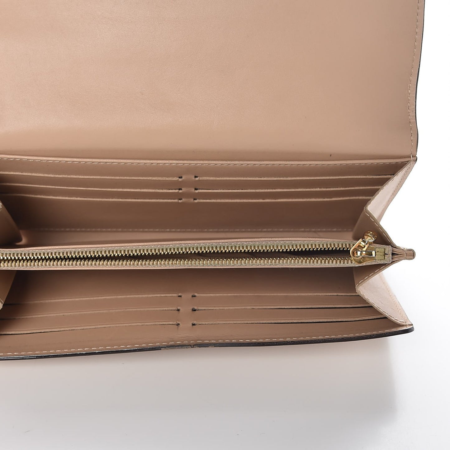 Patent Louise Clutch Nude