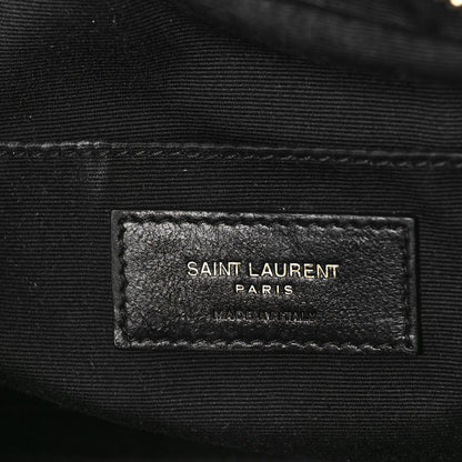 Saint Laurent Calfskin Matelasse Monogram Lou Camera Bag Dark Beige 5 of 7