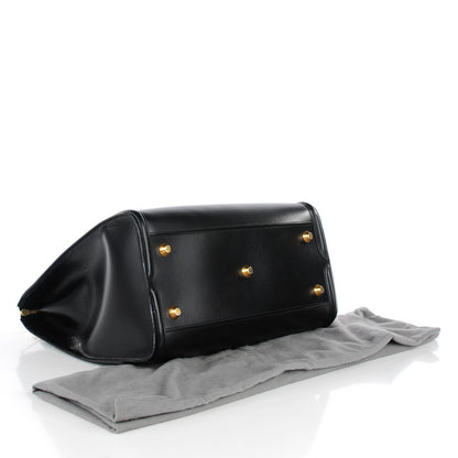 Alexander McQueen Calfskin Zip Up Heroine Tote Black 7 of 12
