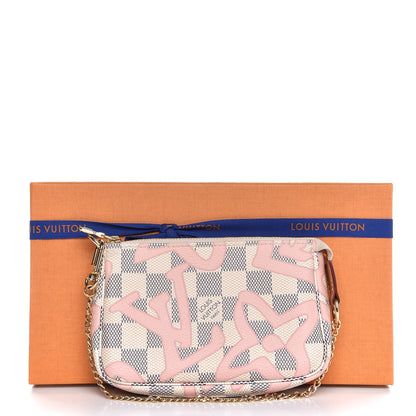 Louis Vuitton Damier Azur Tahitienne Mini Pochette Accessories 8 of 8