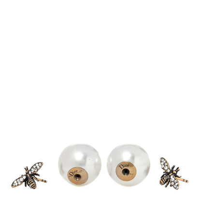 Christian Dior Pearl Bee Star Mise En Dior Tribal Earrings 4 of 5