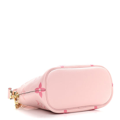 Louis Vuitton Empreinte Monogram Giant By The Pool Marshmallow Hobo PM Bouton De Rose 4 of 10