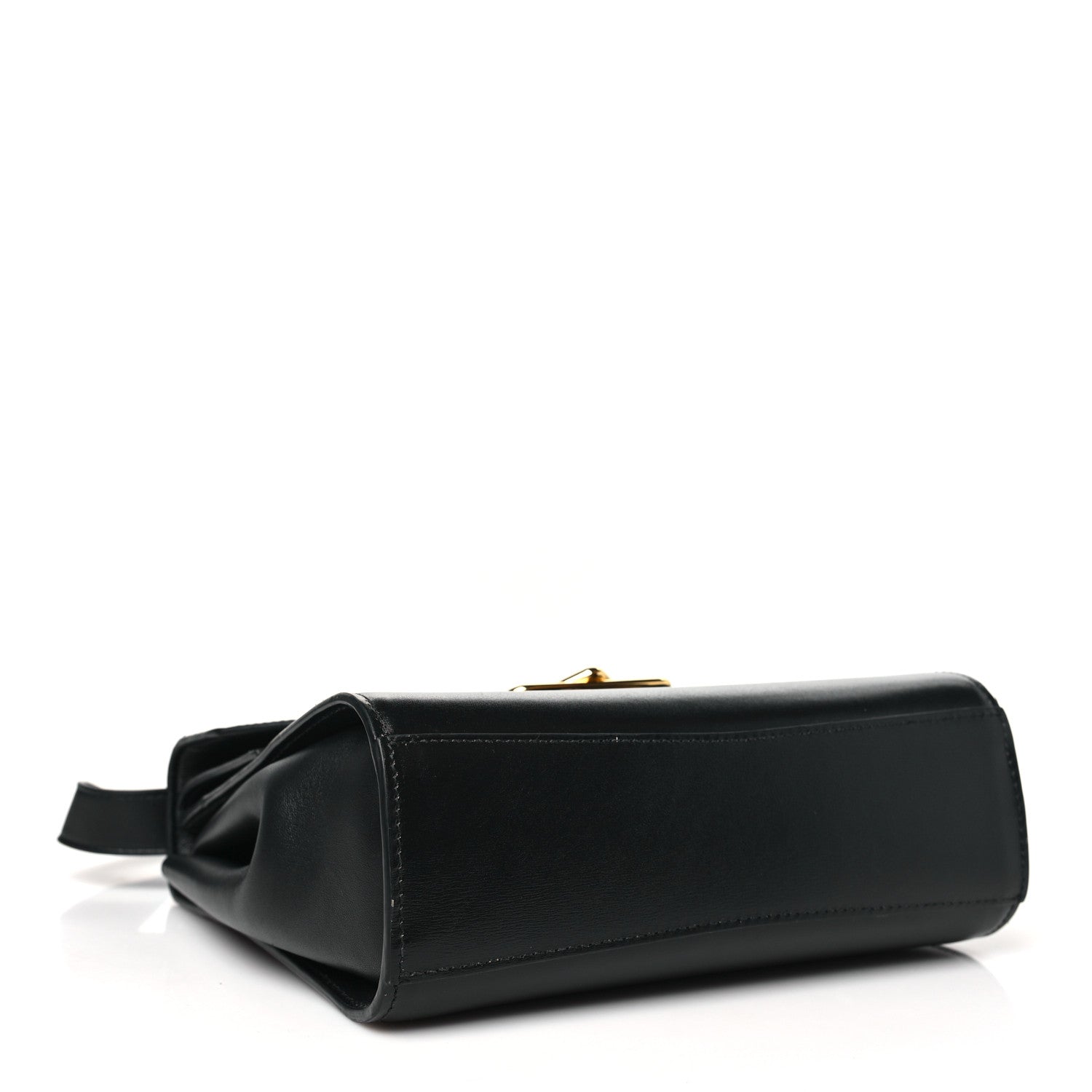 Bottega Veneta Box Calfskin Nappa Clip Bag Black 4 of 11