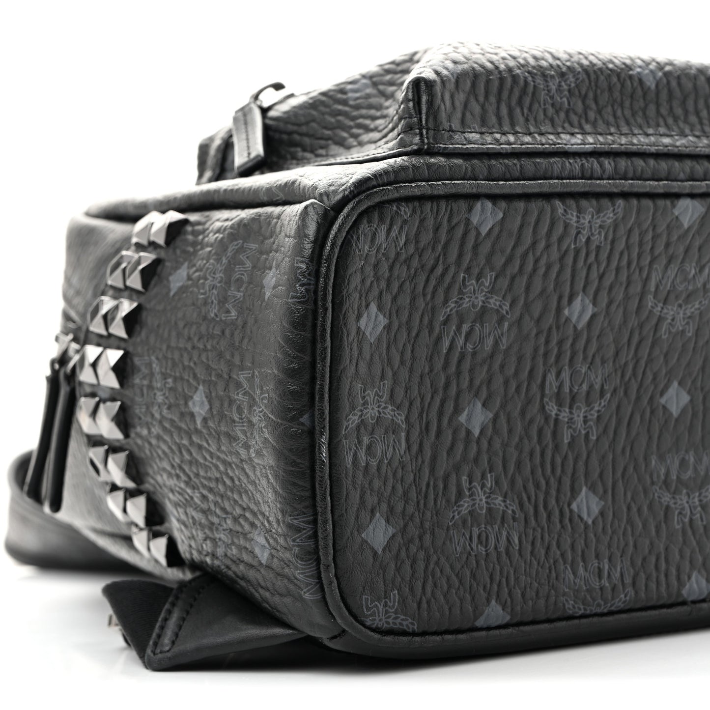 Visetos Small Side Stud Stark Backpack Black