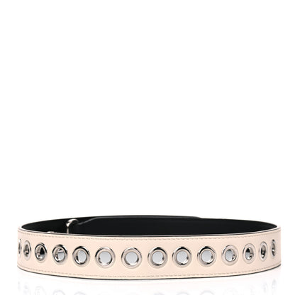 Fendi Vitello Century Grommet Strap You Black Camelia 2 of 5