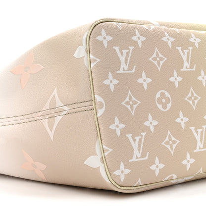 Louis Vuitton LOUIS VUITTON Monogram Giant Spring In The City Neverfull MM Sunset Kaki 10 of 10
