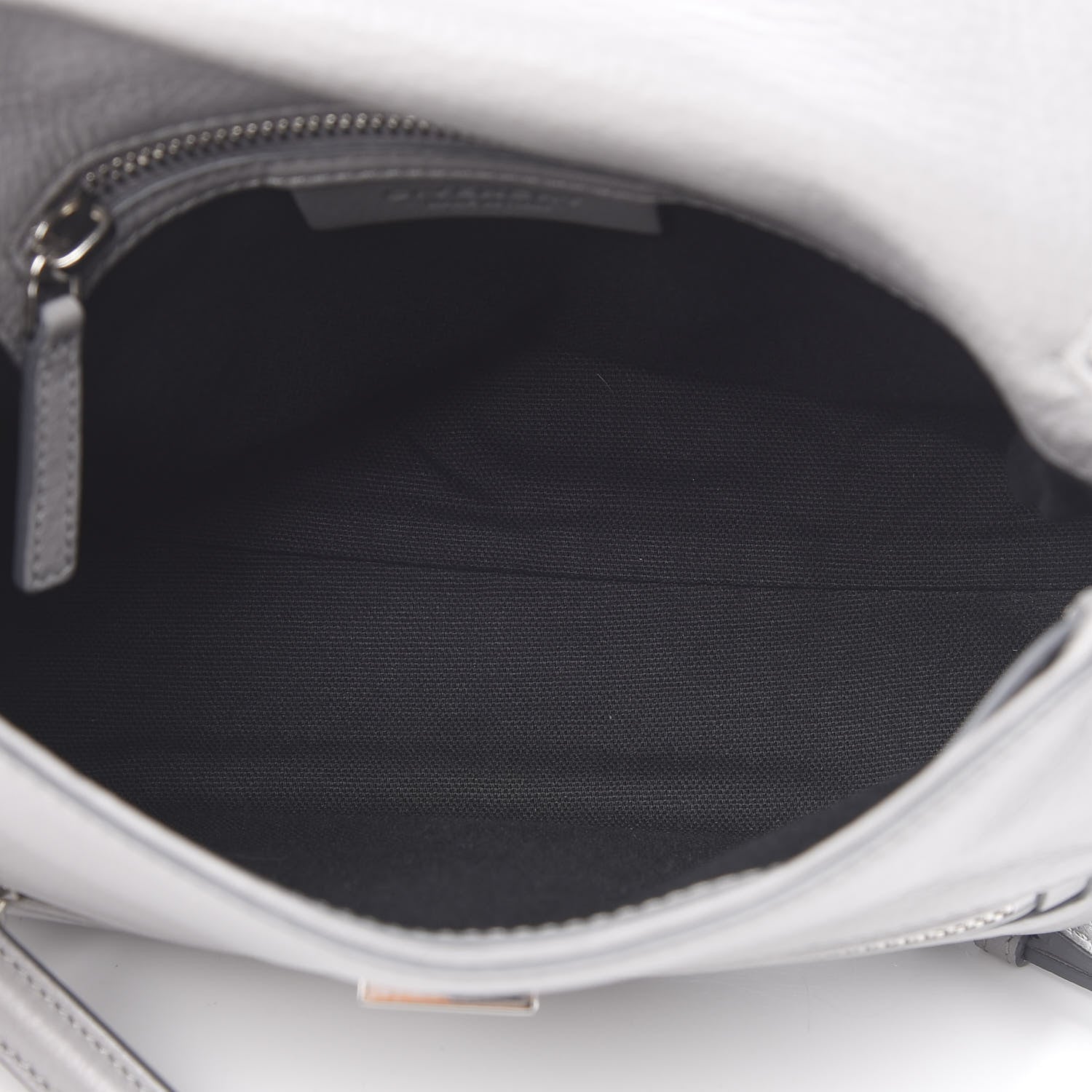 Givenchy Calfskin Mini Pandora Pure Flap Bag Pearl Grey 6 of 13