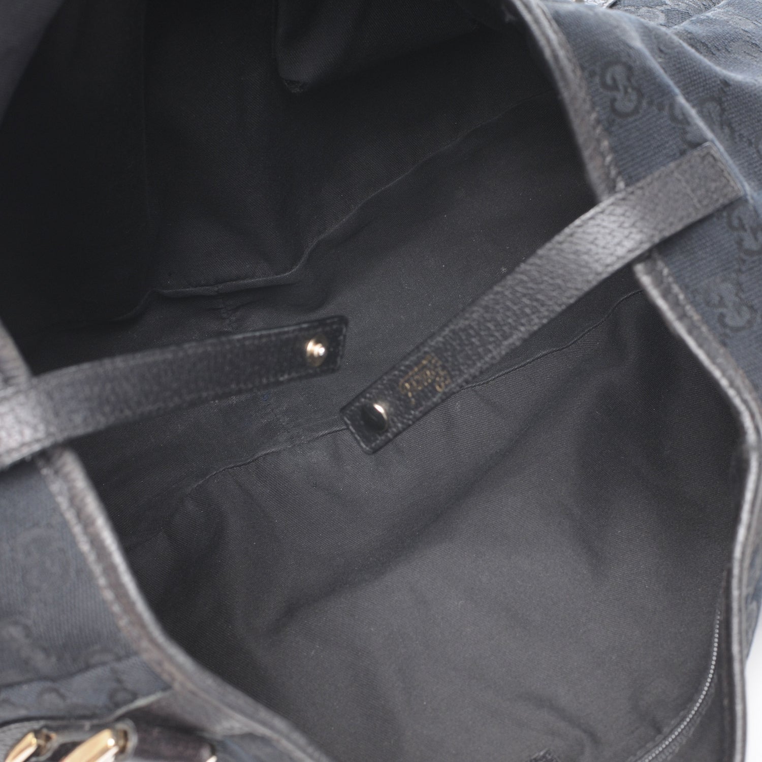 Gucci Monogram Medium Abbey Shoulder Bag Black 4 of 7