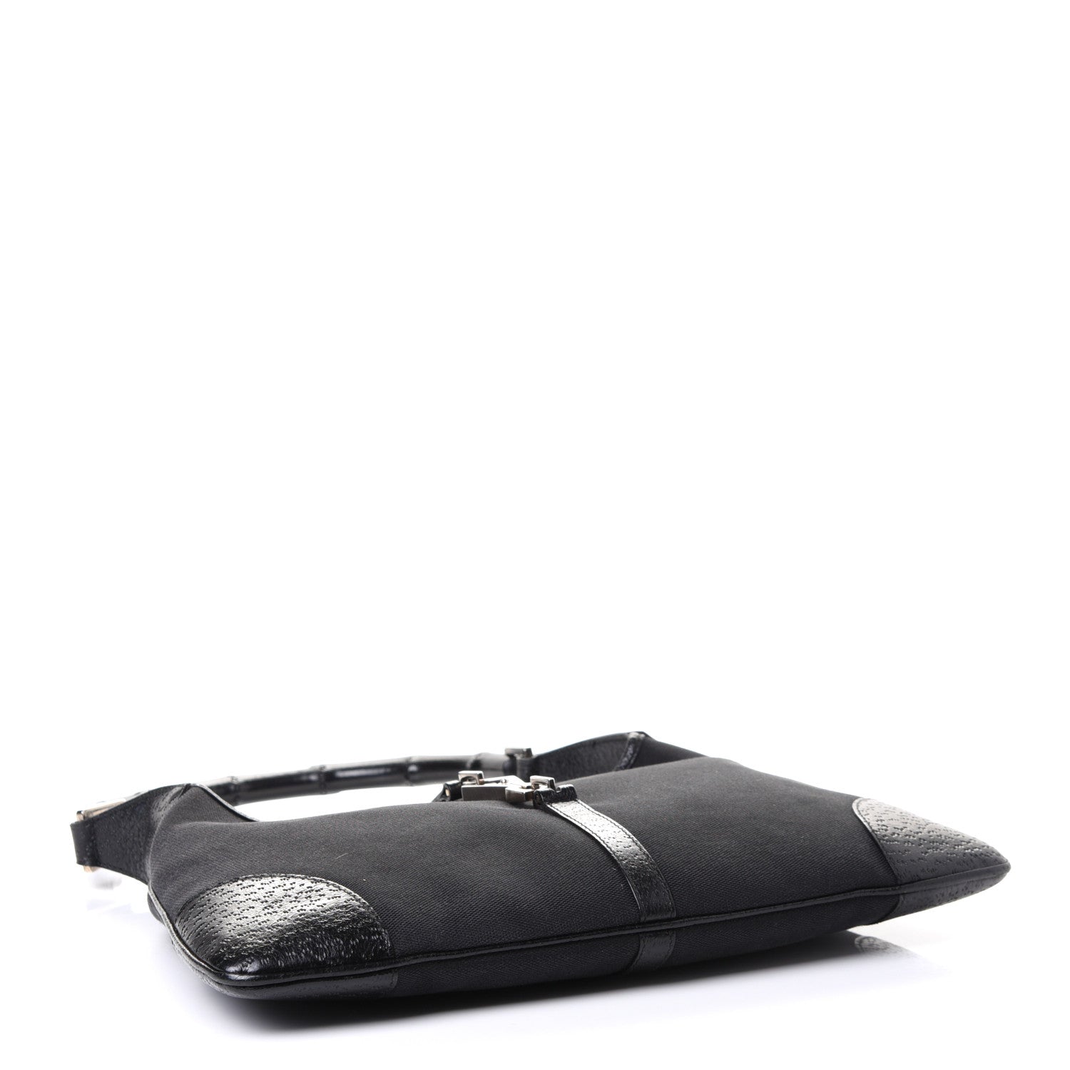 Gucci Monogram Small Jackie O Hobo Black 3 of 4