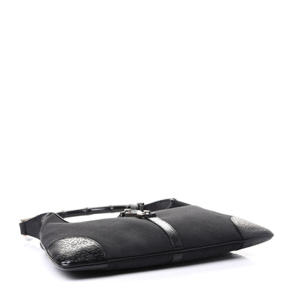 Gucci Monogram Small Jackie O Hobo Black 3 of 4