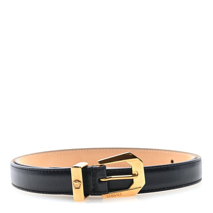 Versace Calfskin 20mm Belt 90 36 Black 1 of 5
