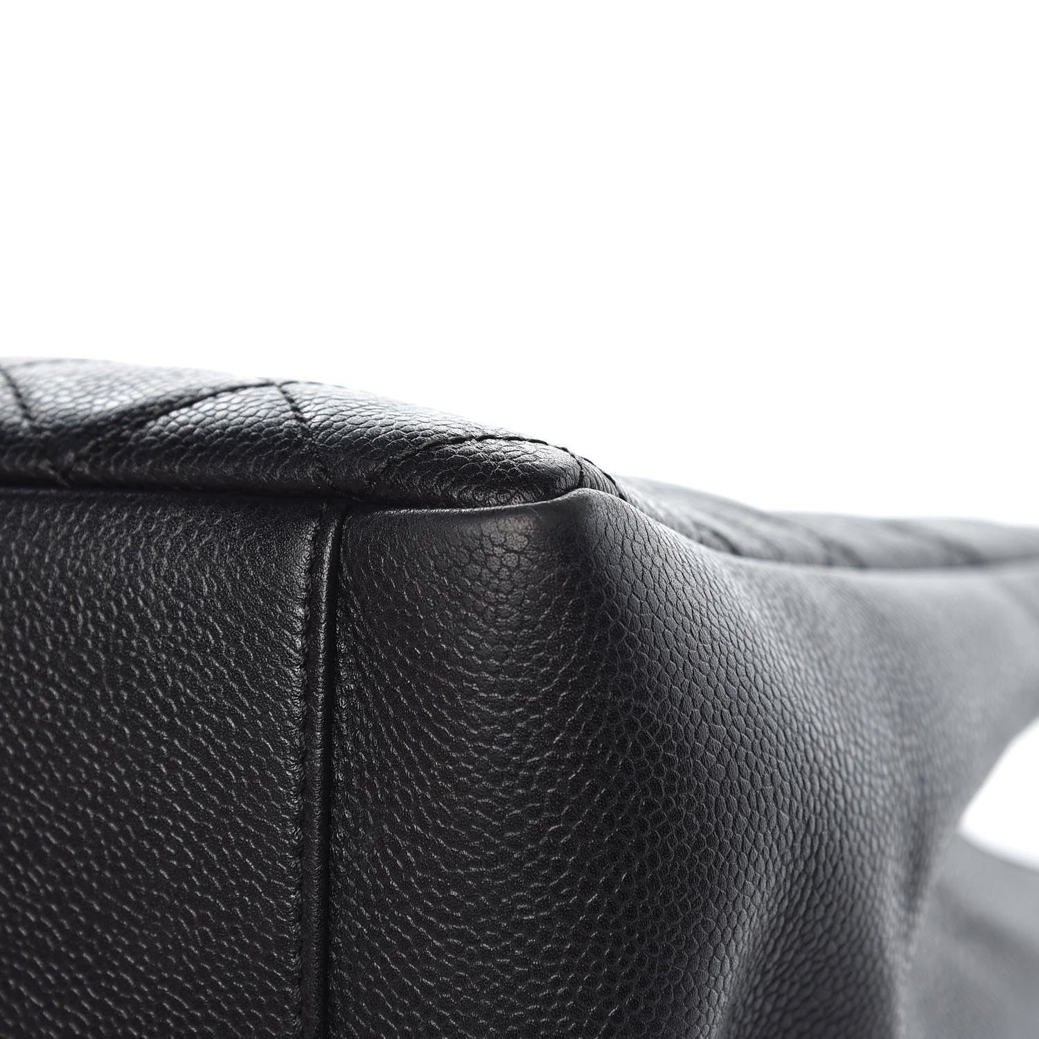Chanel Caviar Quilted Grand Shopping Tote GST Black 9 of 16