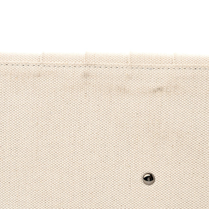 Valentino Garavani Canvas Atelier 05 Plisse Edition Medium Tote Bag Naturale 11 of 11
