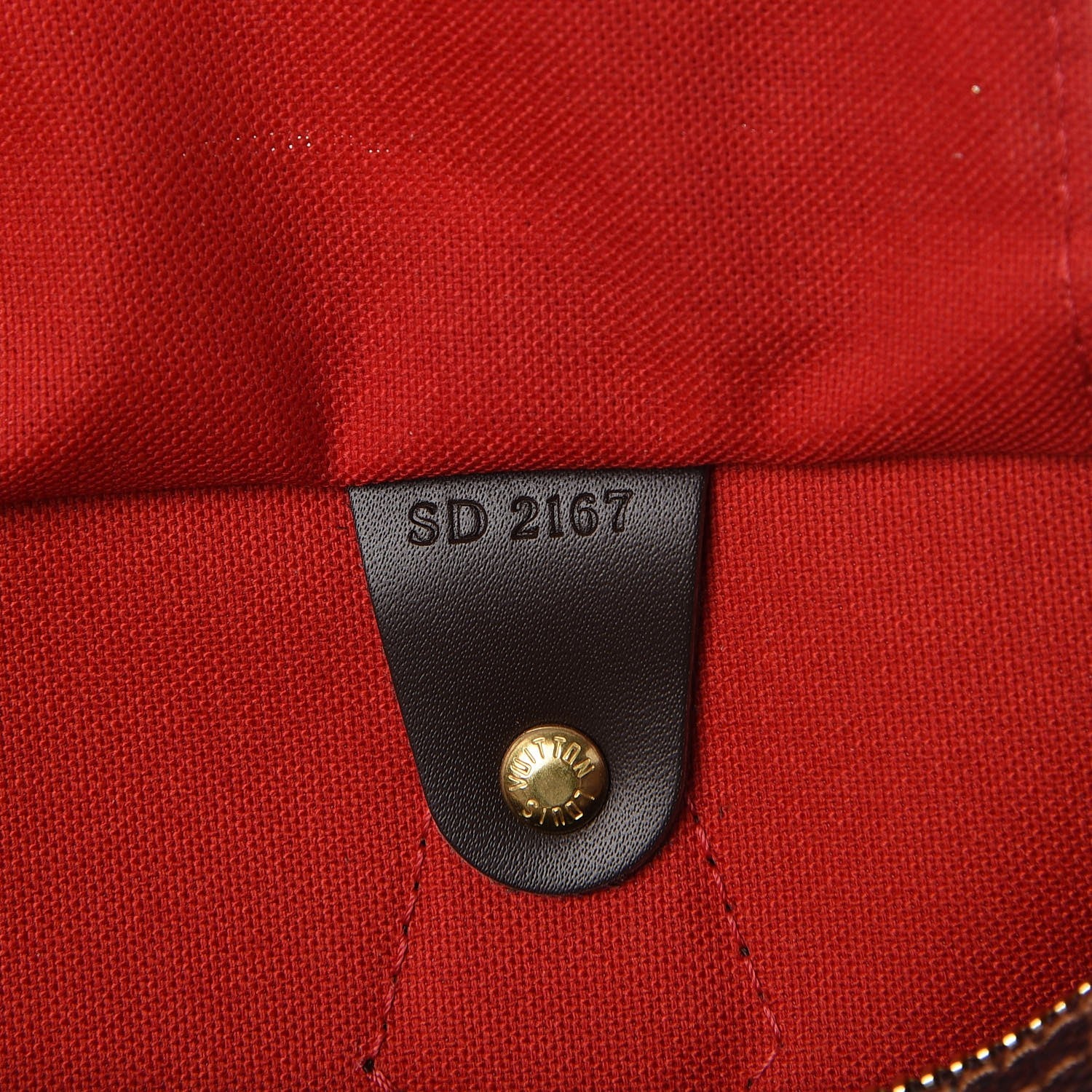 Louis Vuitton Damier Ebene Speedy 30 7 of 9