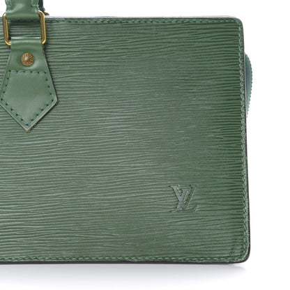 Louis Vuitton Epi Sac Triangle Green 9 of 16