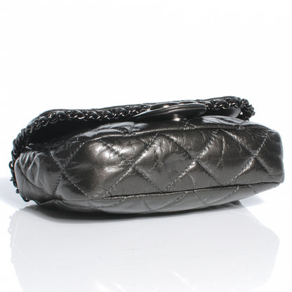 Chanel Calfskin Chain Me Mini Flap Dark Grey 4 of 7