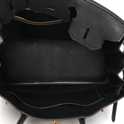Hermes Togo Birkin 30 Black 5 of 12