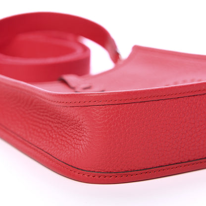 Hermes Taurillon Clemence Evelyne TPM Rose Extreme 8 of 10