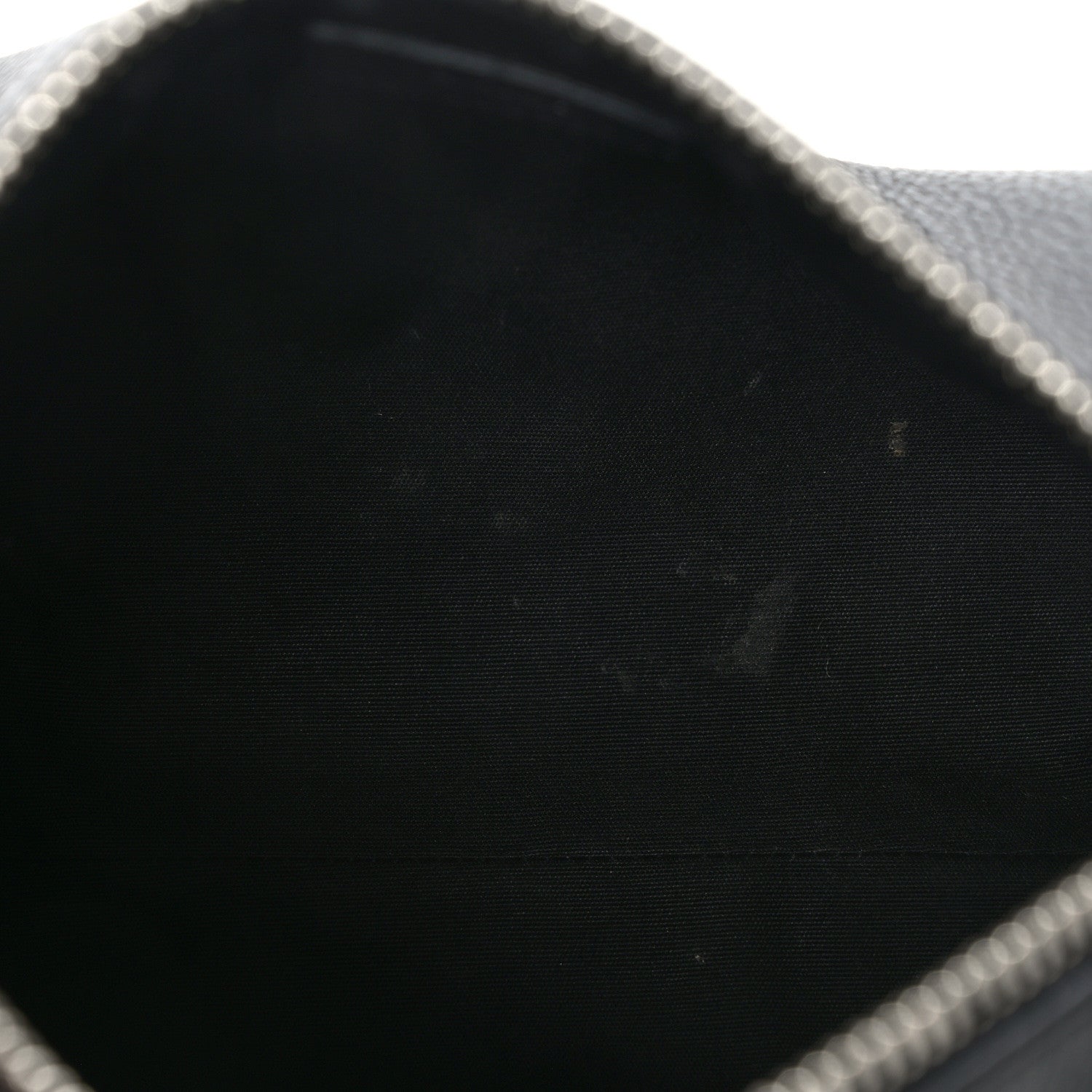 Christian Dior CHRISTIAN DIOR HOMME Grained Calfskin Mens Roller Pouch Black 11 of 12