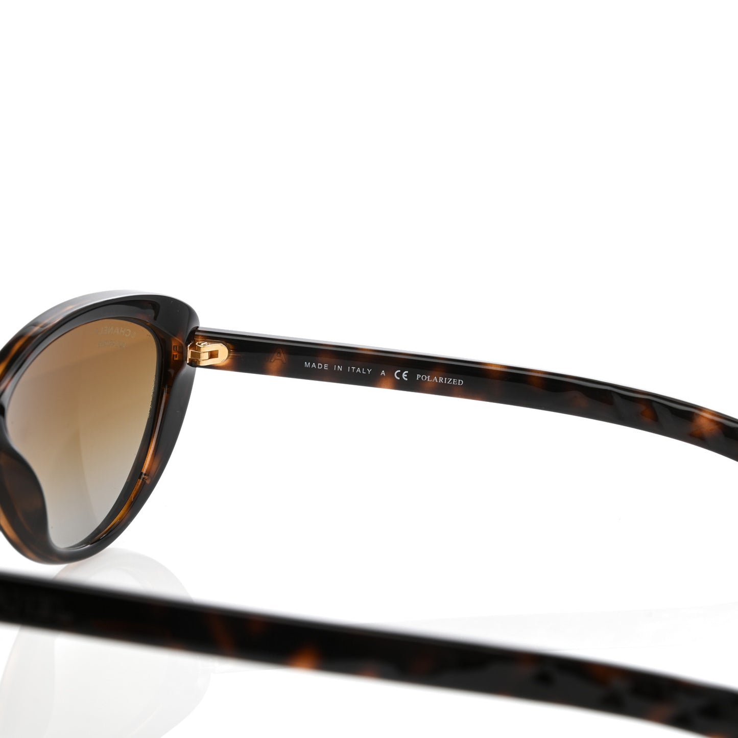 Cat Eye Chain Sunglasses 6039 Tortoise