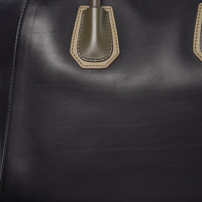 Givenchy Smooth Calfskin Medium Tri-Color Antigona Black Green 8 of 14