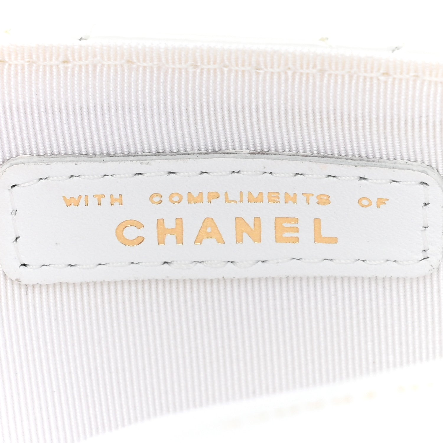 Chanel Patent Quilted Glasses Case With Chain White 8 of 11