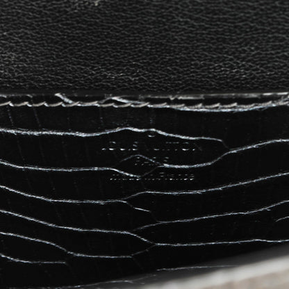 Louis Vuitton Crocodile Twist Shoulder Bag MM Black 6 of 7