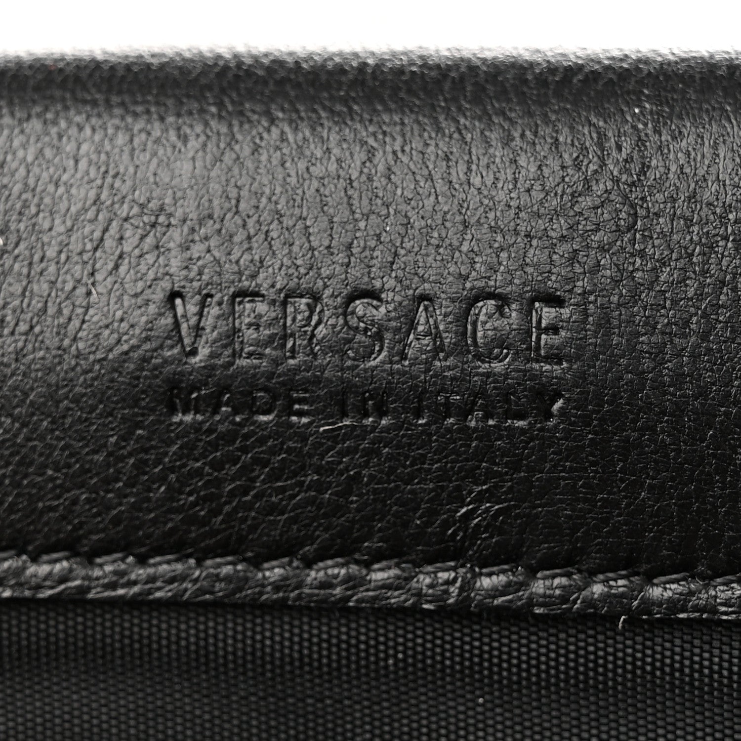 Versace Calfskin Medusa Wallet Black 6 of 10