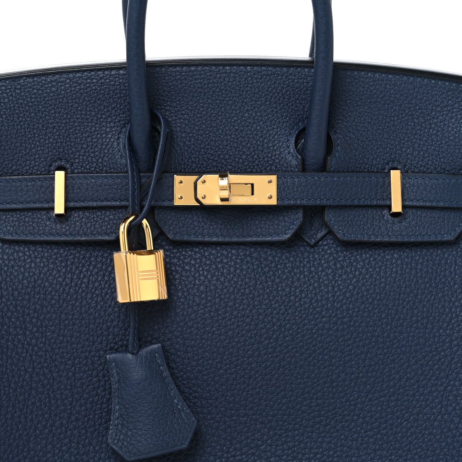 Hermes Togo Birkin 25 Bleu Abysse 7 of 12