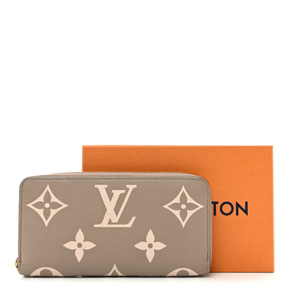 Louis Vuitton Empreinte Monogram Giant Zippy Wallet Tourterelle Creme 7 of 7