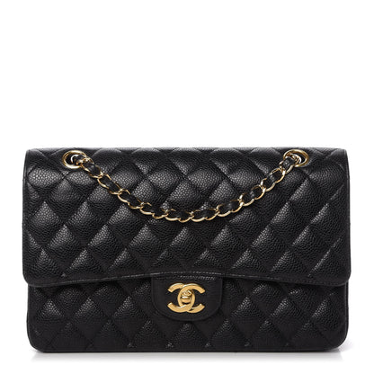 Chanel Caviar Quilted Medium Double Flap Black 1 of 11