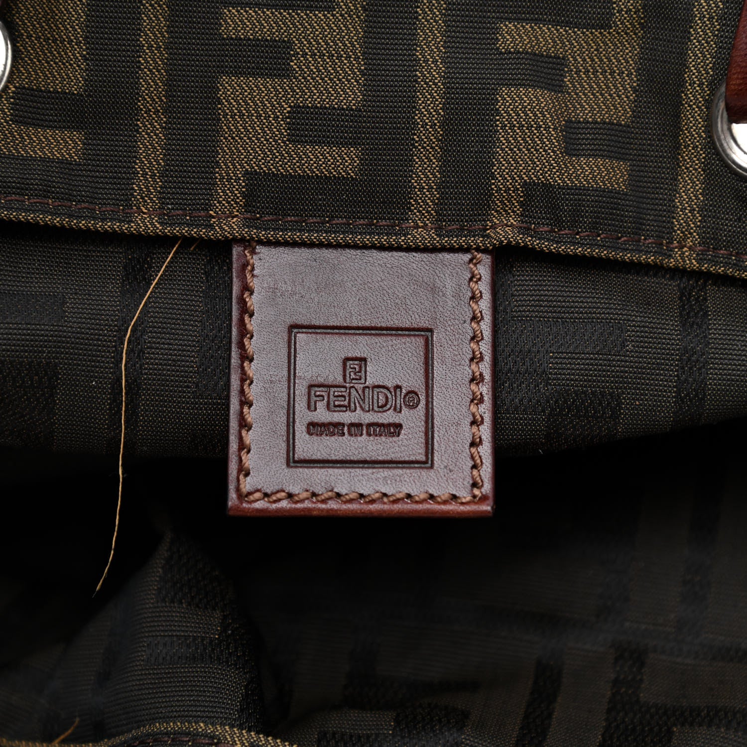 Fendi Zucca Shopping Tote Tobacco 6 of 11