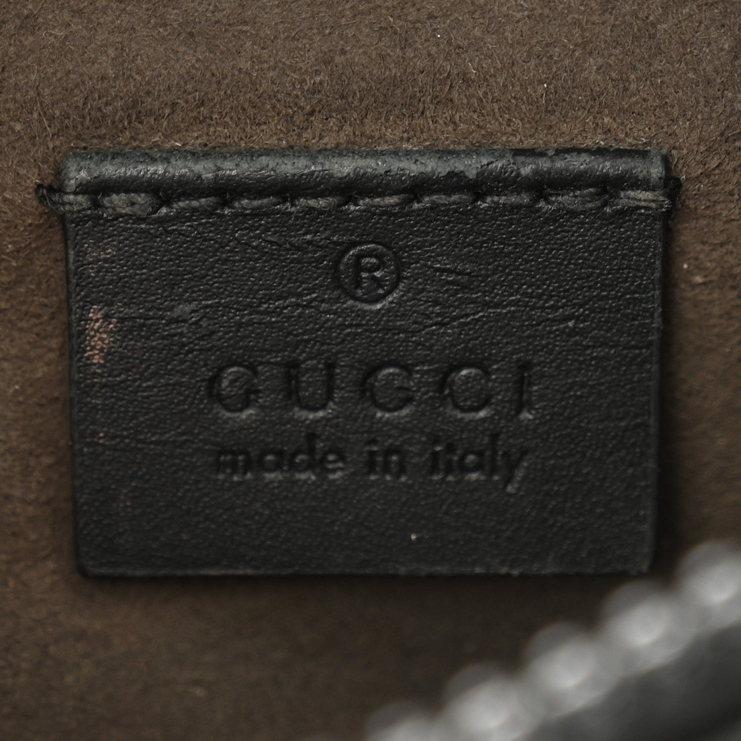 Gucci GG Supreme Monogram Belt Bag Black 6 of 12