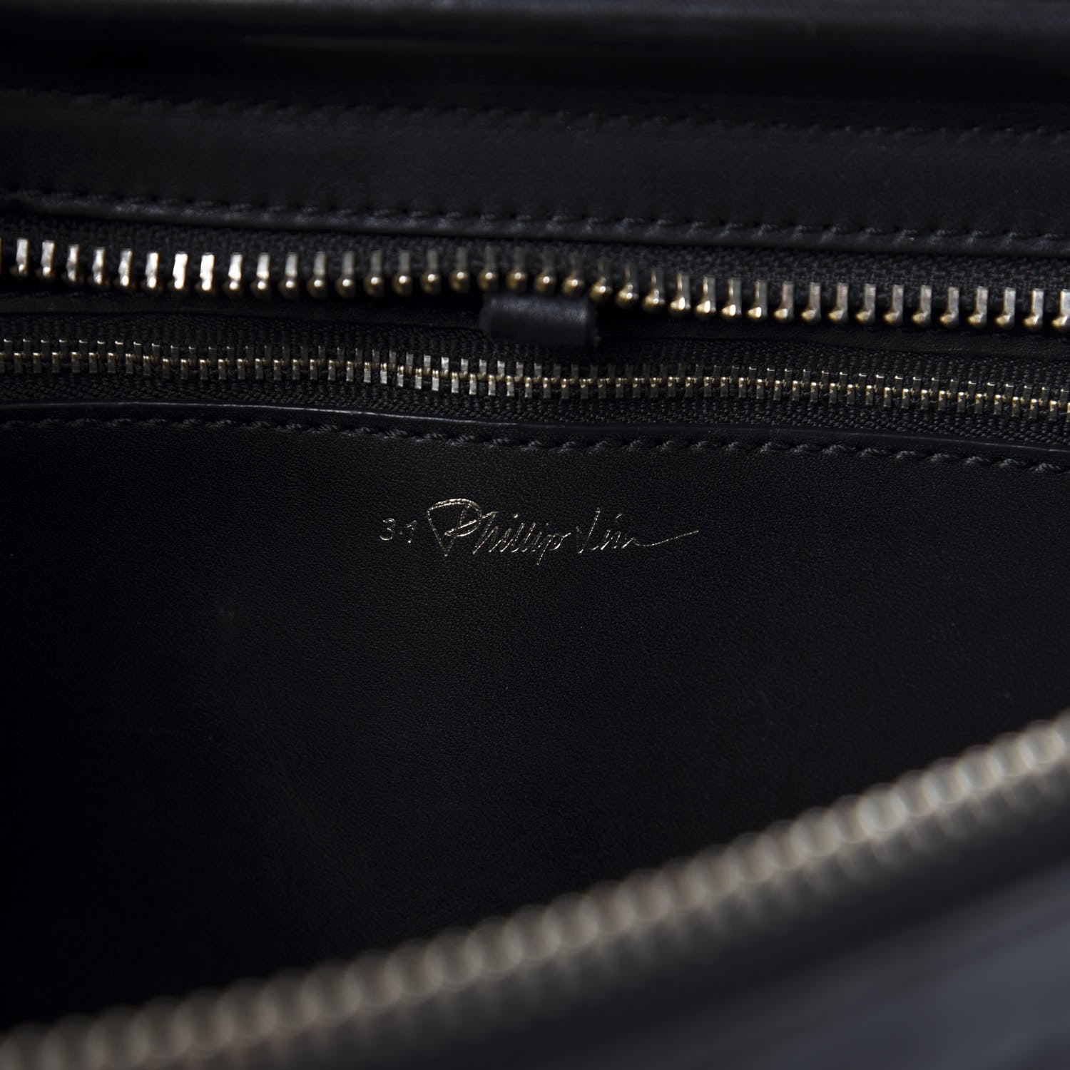 3.1 Phillip Lim 3.1 Calfskin Embossed Large Ryder Satchel Black 9 of 10