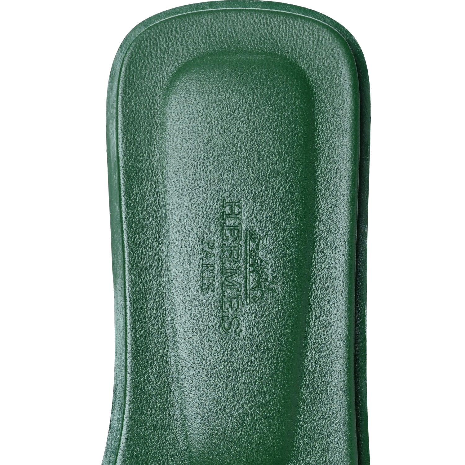 Hermes Calfskin Oran Sandals 36 Vert Electrique 7 of 8