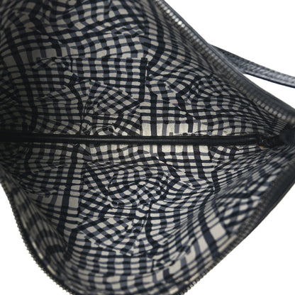 MCM Visetos Liz Shopper Tote Pouch Black 5 of 8