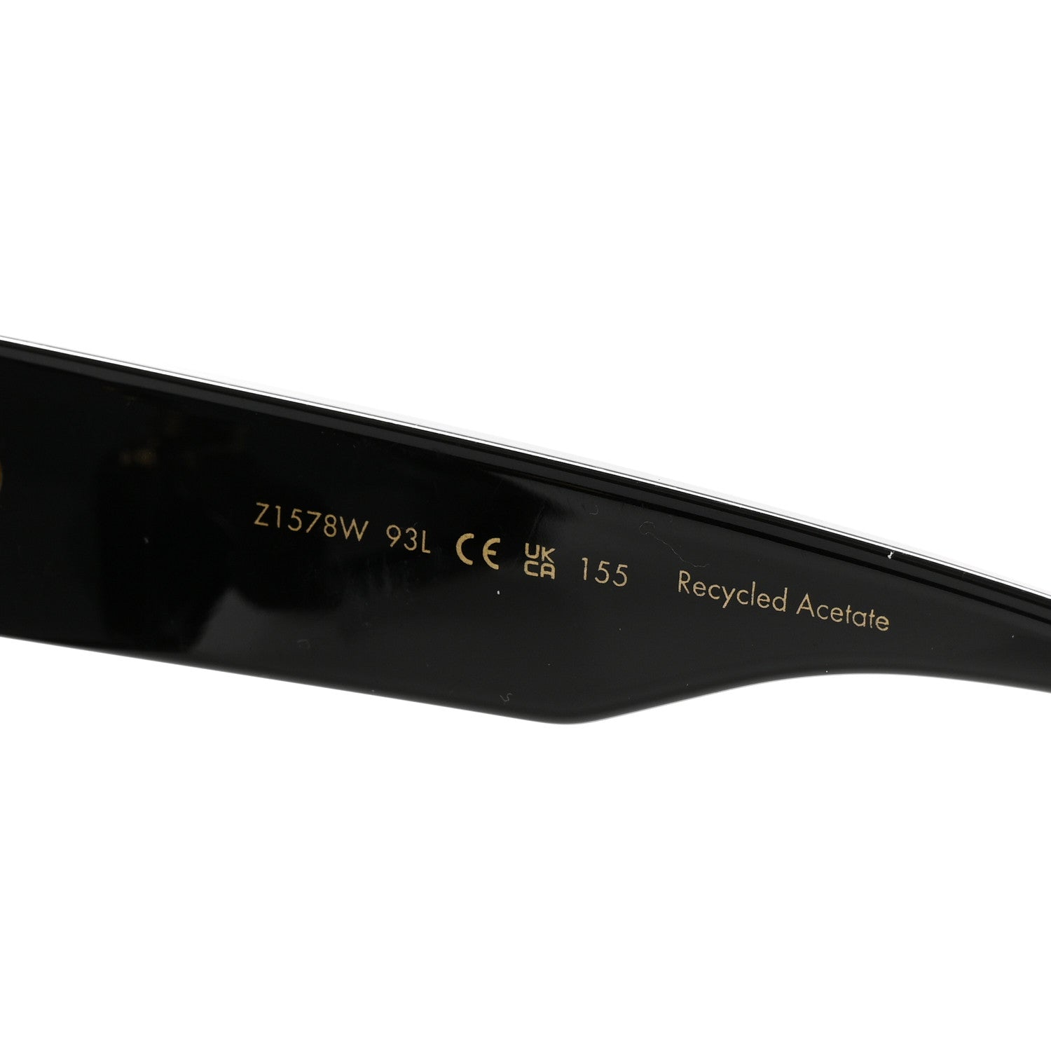 Louis Vuitton Acetate Swarovski Crystal Cyclone Sunglasses Z1578W Black 6 of 10