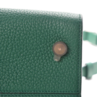 Christian Dior Grained Calfskin Medium Diorever Flap Green 10 of 13