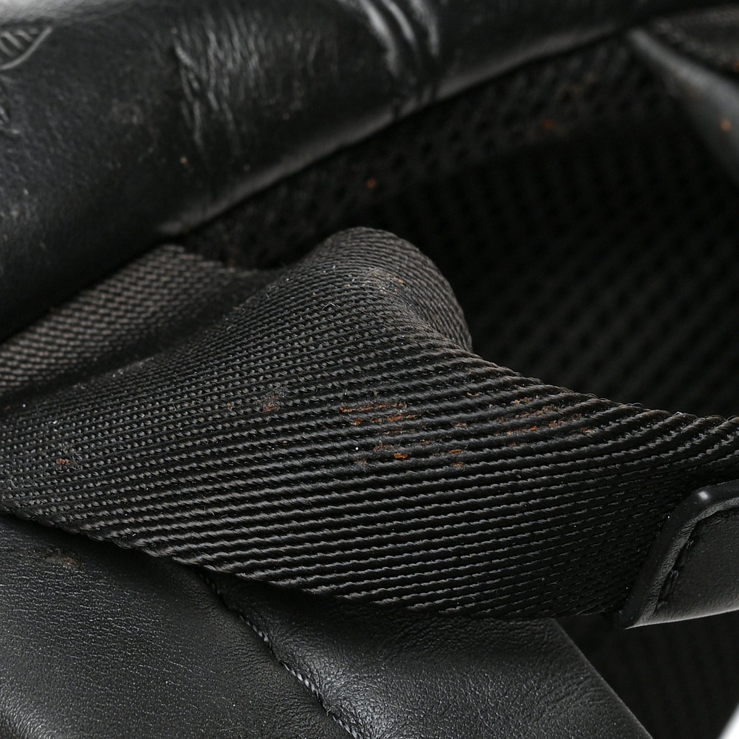 Calfskin Monogram Shadow Sprinter Backpack Black
