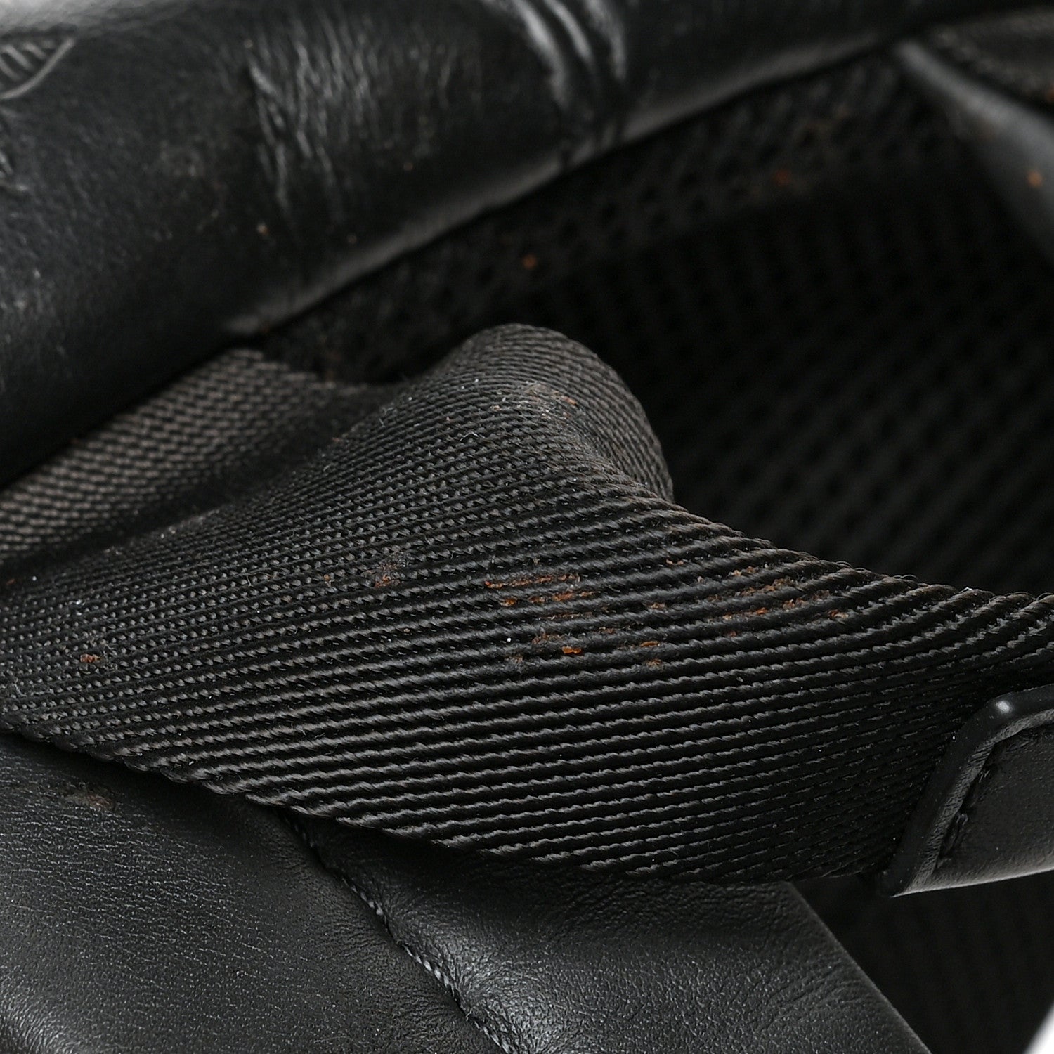 Louis Vuitton Calfskin Monogram Shadow Sprinter Backpack Black 13 of 15